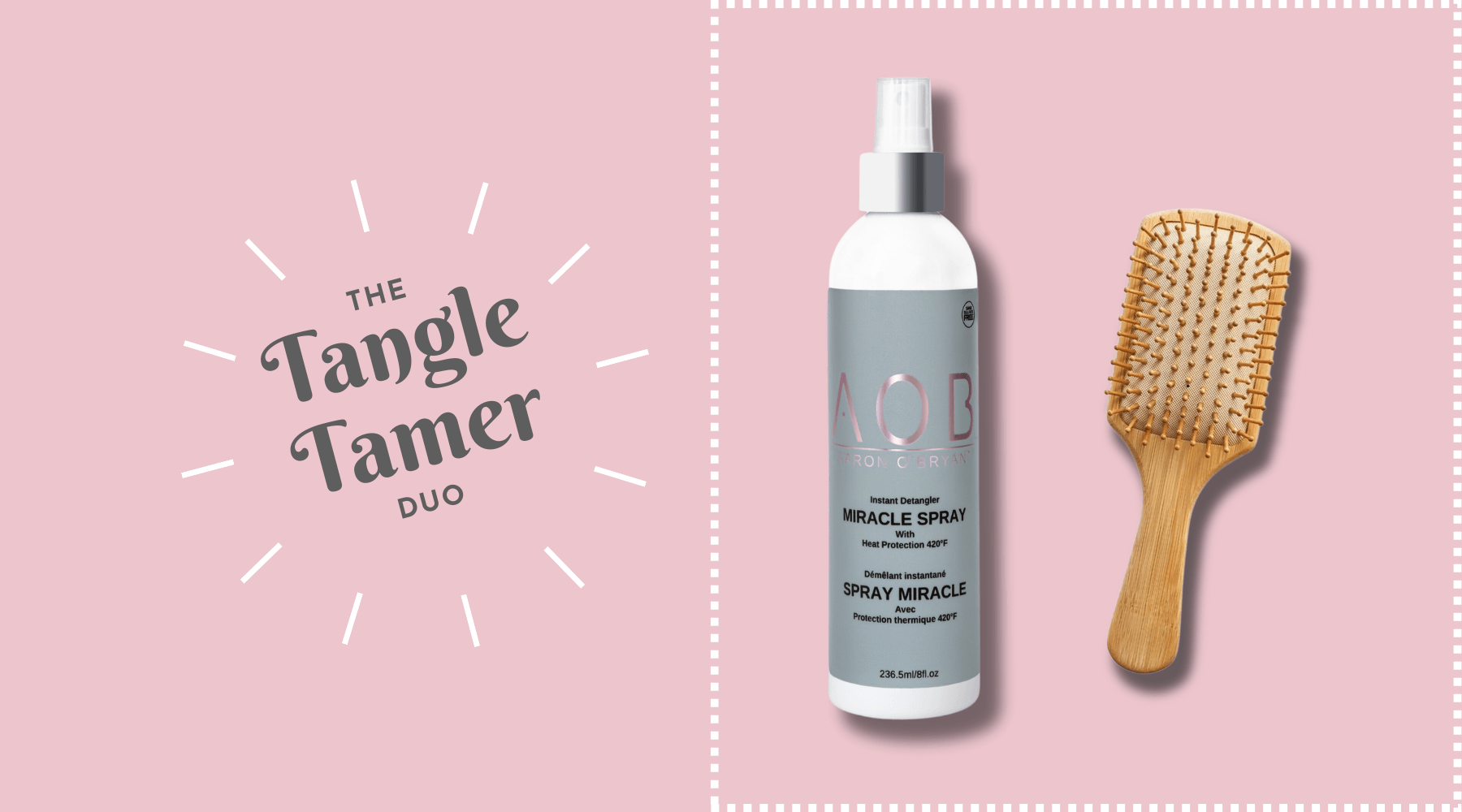 Tangle Tamer - How to Manage Your Knotty Hair! - AOB Products